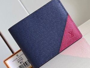 M30982 Louis Vuitton Replica Multiple Wallet Taiga cowhide leather Wallets and Small Leather Goods