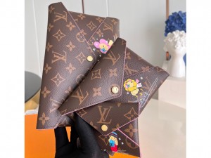 M82655 Replica Louis Vuitton Kirigami Pochette Monogram coated canvas Wallets and Small Leather Goods