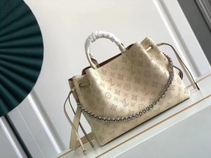 M59203 Replica Louis Vuitton Bella Tote Mahina perforated calfskin Women's shoulder bag