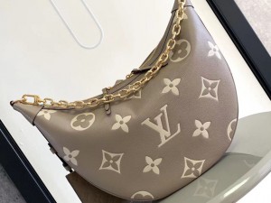 M46738 Replica Louis Vuitton Loop Hobo Monogram Empriente leather Womens Shoulder Bag